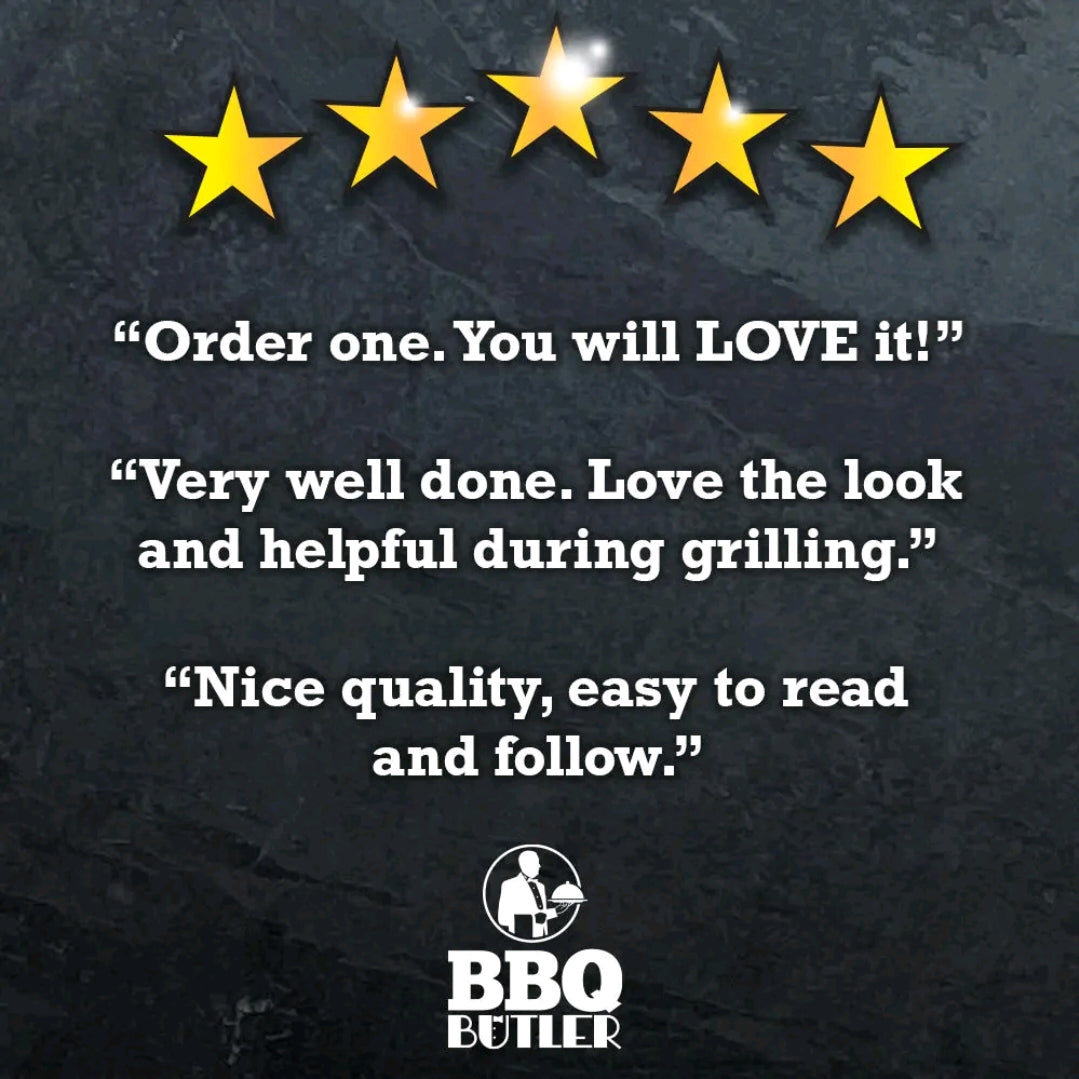 🔥 Magnetic Meat Smoking Guide (BBQ Butler)