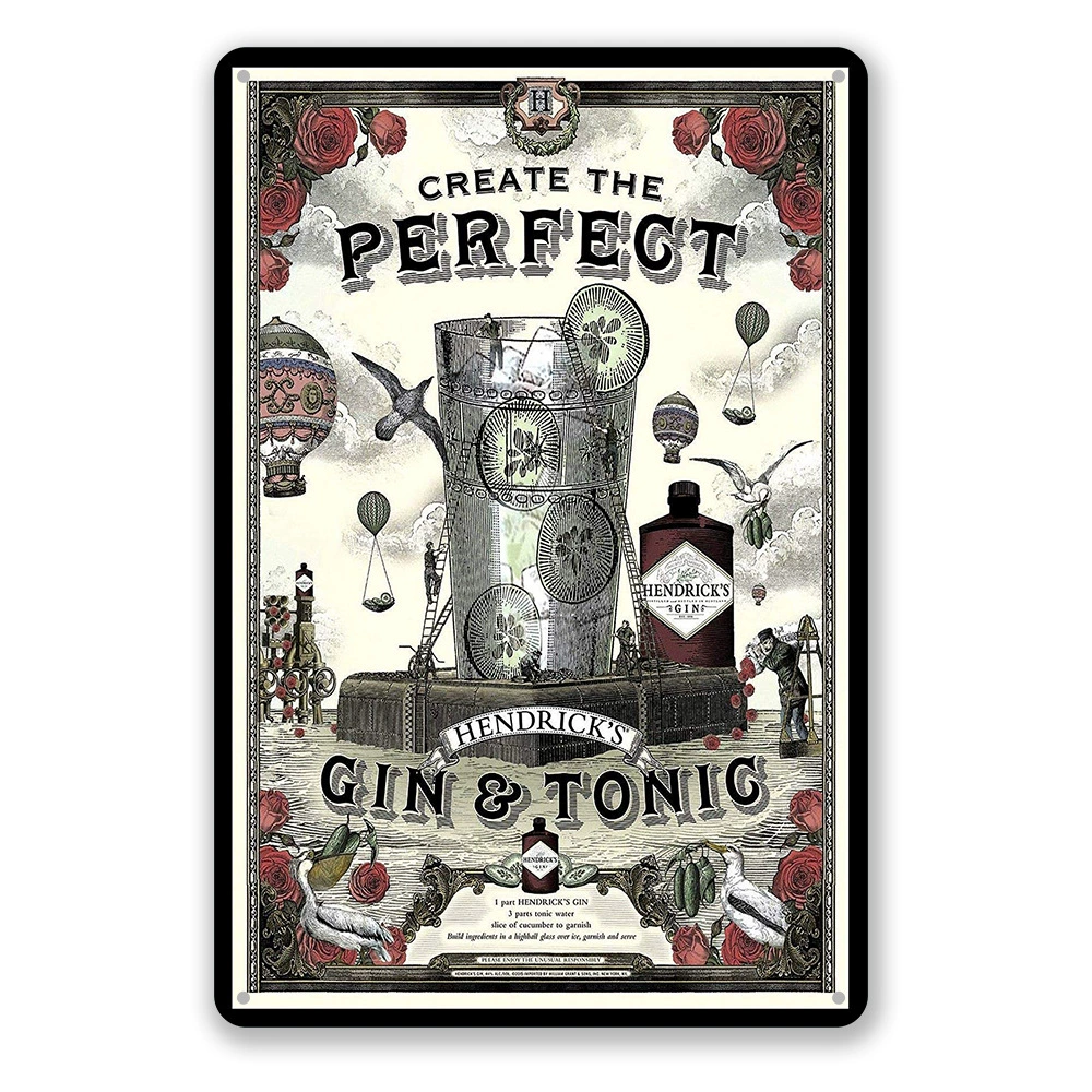 🛠️ Vintage Style Tin Signs(30*20cm)