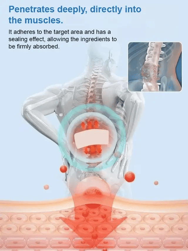 Ginger Pain Relief Patches – Natural Heat Therapy for Aches & Stiffness💆‍♀️