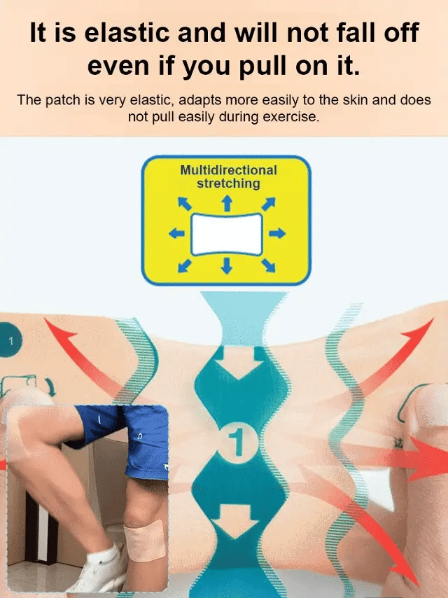 Ginger Pain Relief Patches – Natural Heat Therapy for Aches & Stiffness💆‍♀️