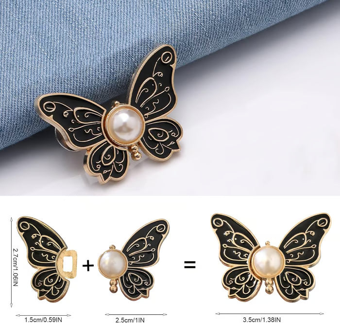 Butterfly Button for Pant Waist Tightener 🦋