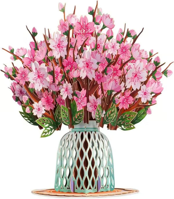 💐 Pop-Up Wildflower Valentine’s Card