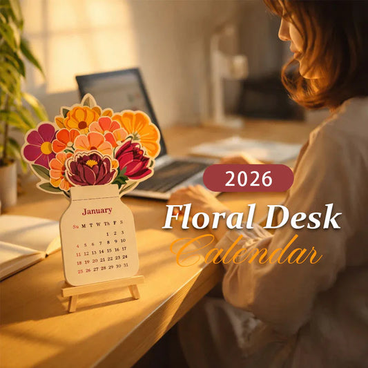 Blooming Desk Flower Calendar
