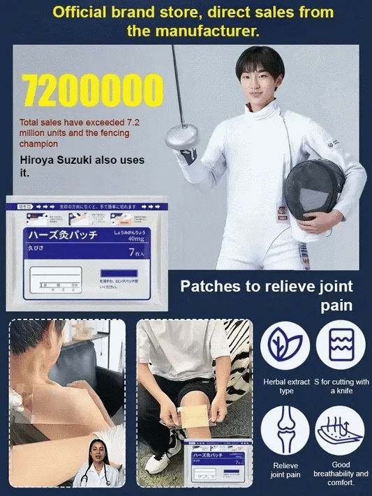 Ginger Pain Relief Patches – Natural Heat Therapy for Aches & Stiffness💆‍♀️