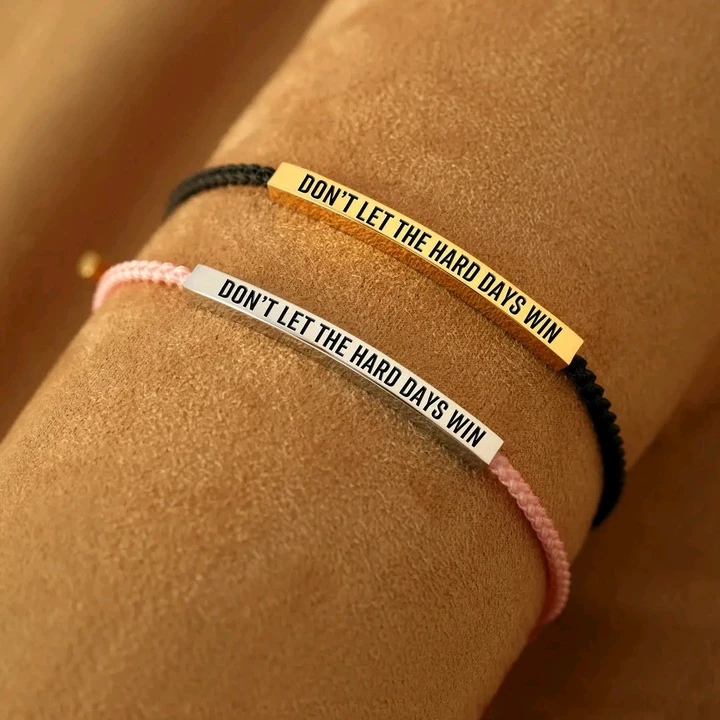 💪 “Remember Who You Are” Motivational Bracelet