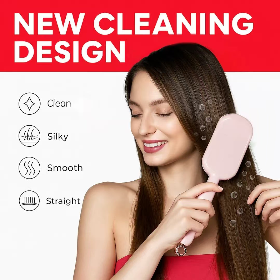✨ Portable Retractable Hair Brush – 10s Quick Clean