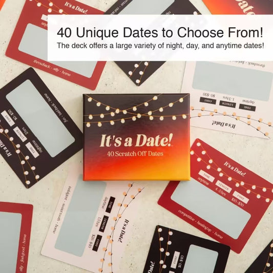 💕It's a Date! 40 Fun and Romantic Scratch Off Date Night