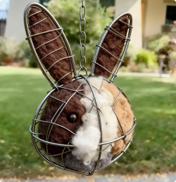 Handmade Alpaca Fiber Bird Nesting