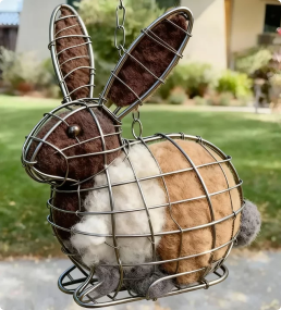 Handmade Alpaca Fiber Bird Nesting