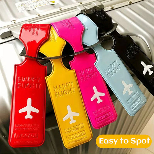 ✈️ Happy Flight Luggage Tag