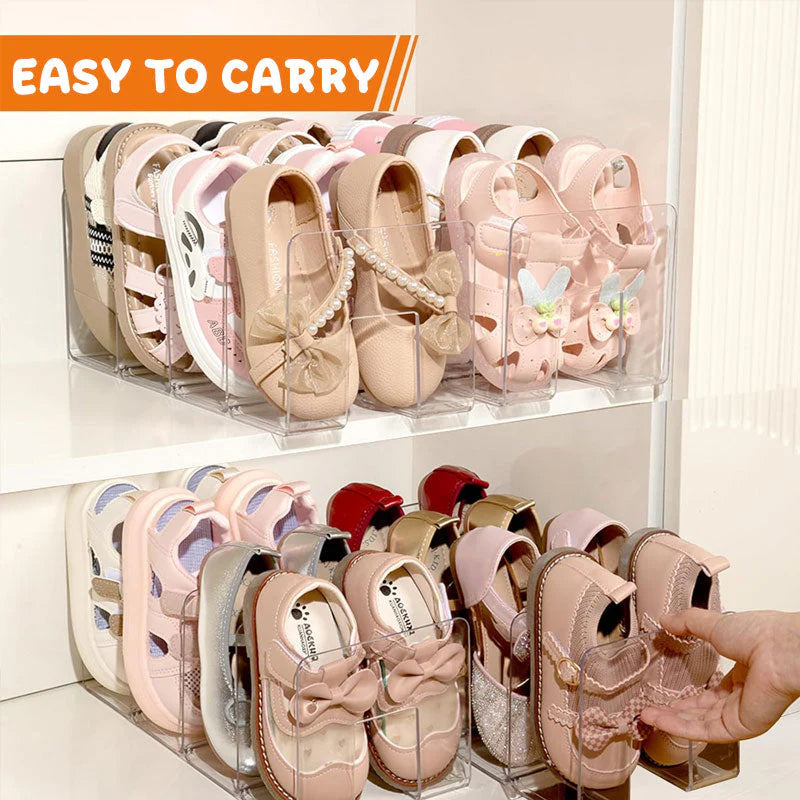 👟 The Clear Step Collection: Premium Shoe Organizer