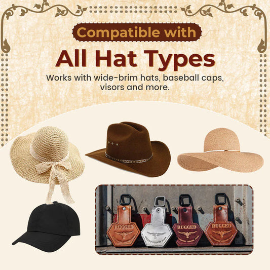 🌵Lone Star Magnetic Hat Clip — Carry Your Hat, Carry Your Story 🤠