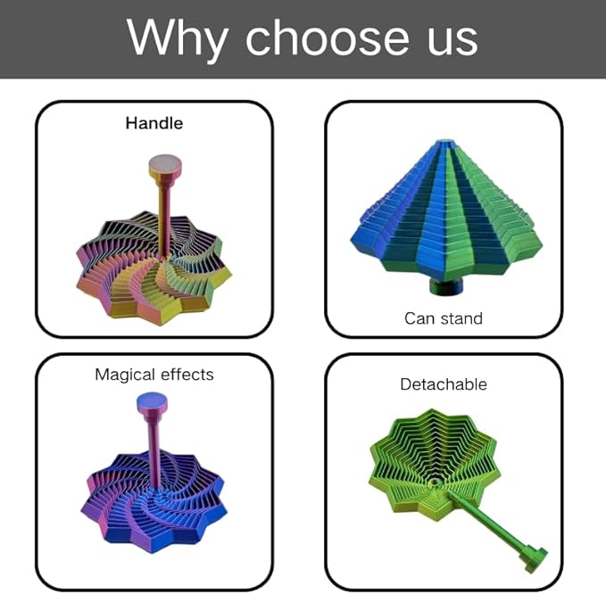 3D Printed Expanded Sensory Fidget Star