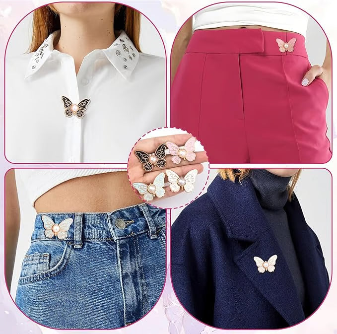 Butterfly Button for Pant Waist Tightener 🦋