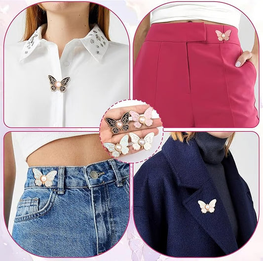Butterfly Button for Pant Waist Tightener 🦋