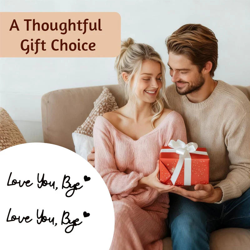 “Love You, Bye” Wall Decal