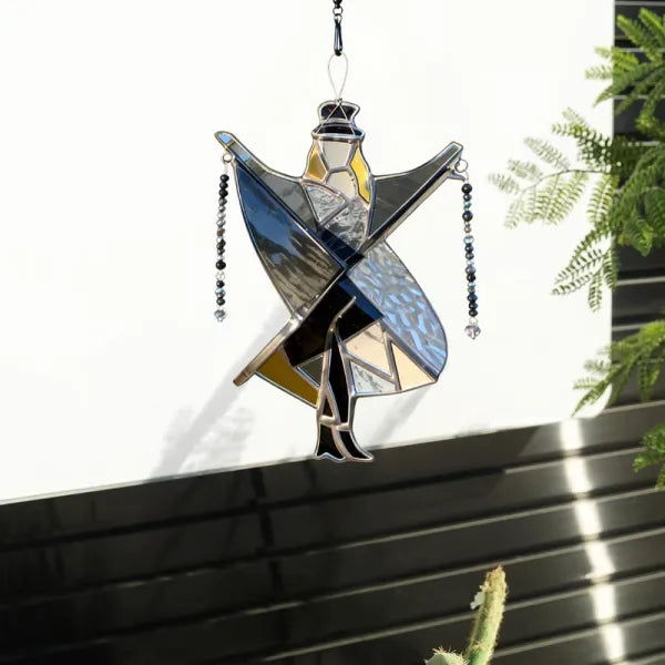 🔥LAST DAY 49% OFF -💃🤘 Handmade Stained Glass Spinner