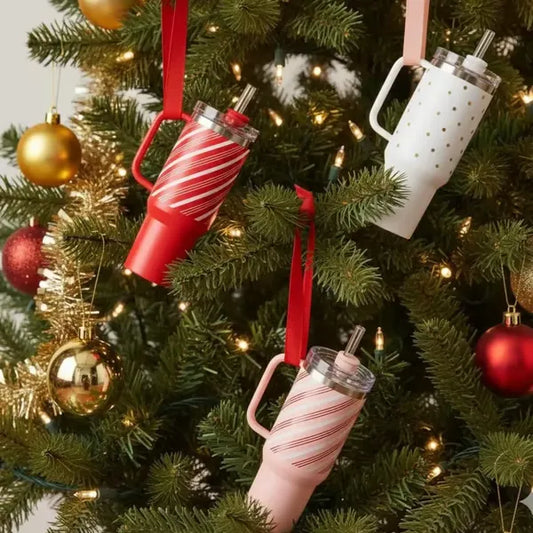 🔥Cute Mini Tumbler Ornament Keychain 💸