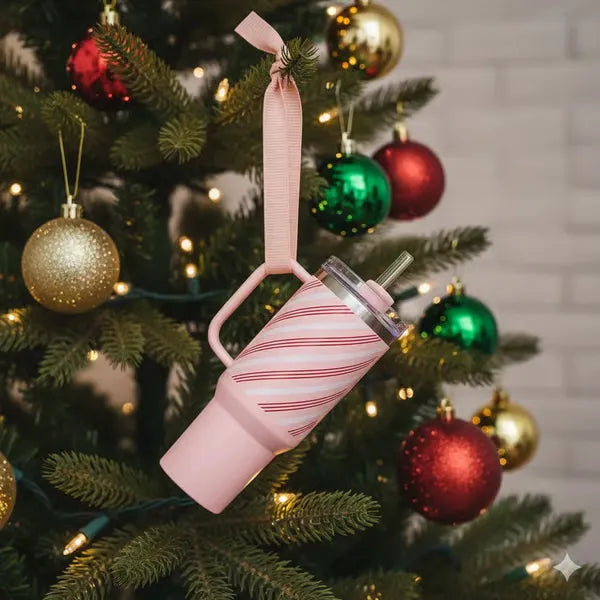 🔥Cute Mini Tumbler Ornament Keychain 💸