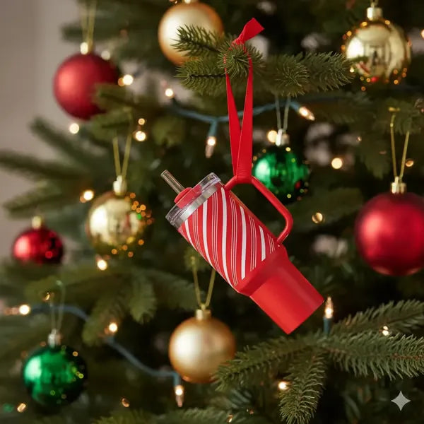 🔥Cute Mini Tumbler Ornament Keychain 💸