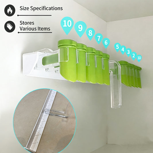 Spice Clips: Tidy Kitchen Storage + Perfect Dosage Every Time! 🧂✨