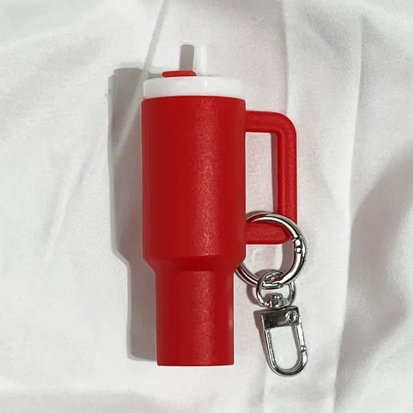 🔥Cute Mini Tumbler Ornament Keychain 💸