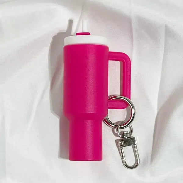 🔥Cute Mini Tumbler Ornament Keychain 💸