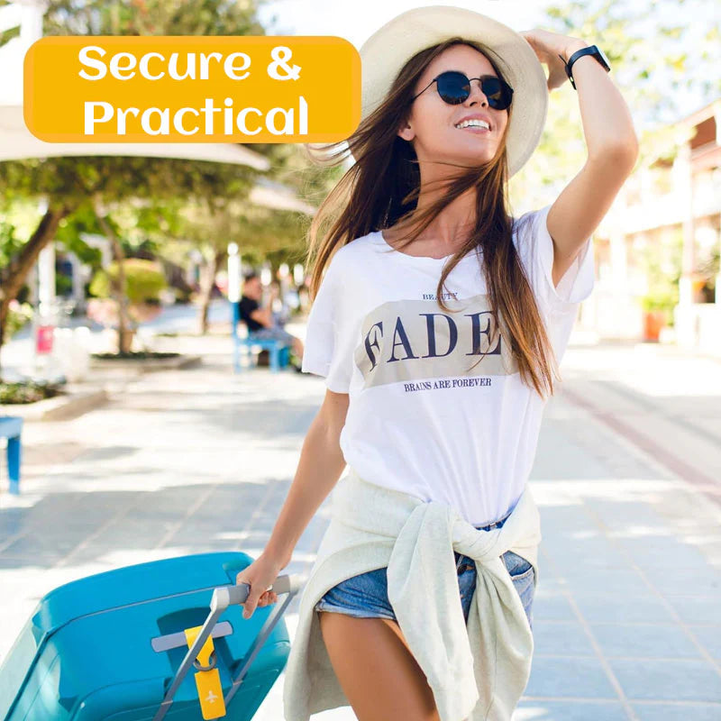 ✈️ Happy Flight Luggage Tag