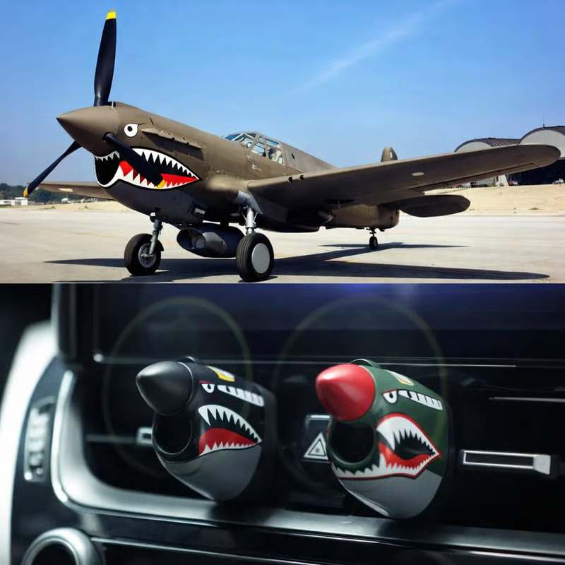 P-40 Warhawk Creative Propeller Car Decor – Hotusehub