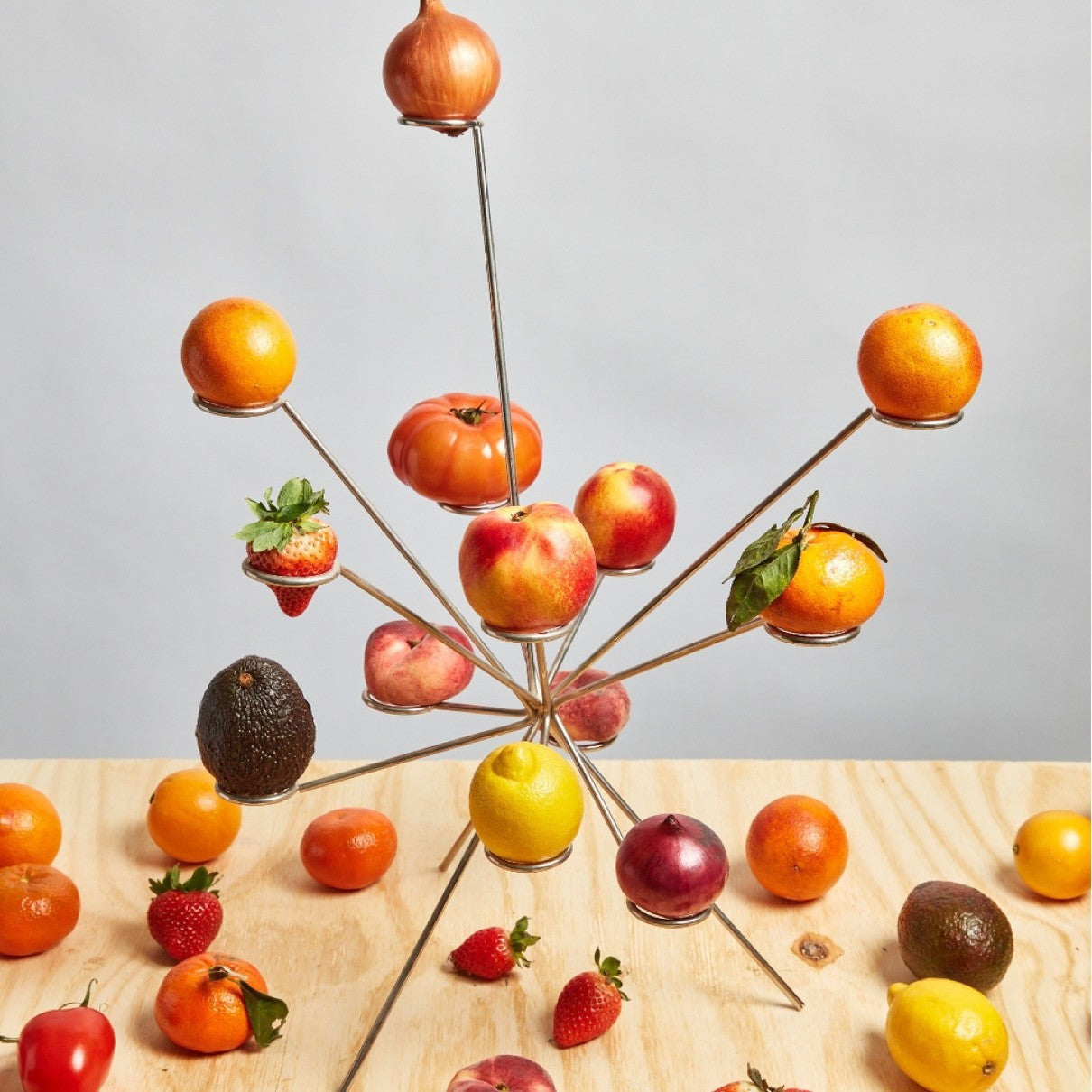 🍊🥑Modern Iron Multi-Layer Fruit & Snack Storage Rack