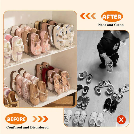 👟 The Clear Step Collection: Premium Shoe Organizer