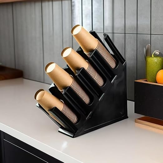 Space-Saving Countertop Cup Holder