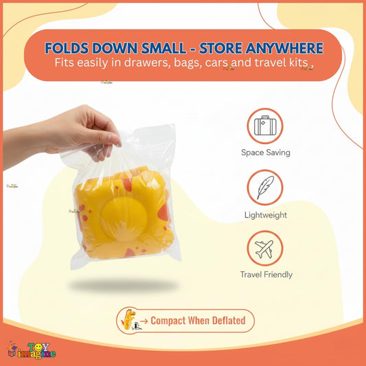 🦖 Dino Inflatable Punching Bag for Kids – Bounce-Back Active Play Toy