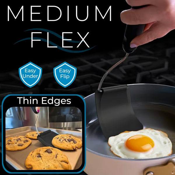 Flip Perfectly Every Time – The World’s First 7-Angle Spatula 🍳