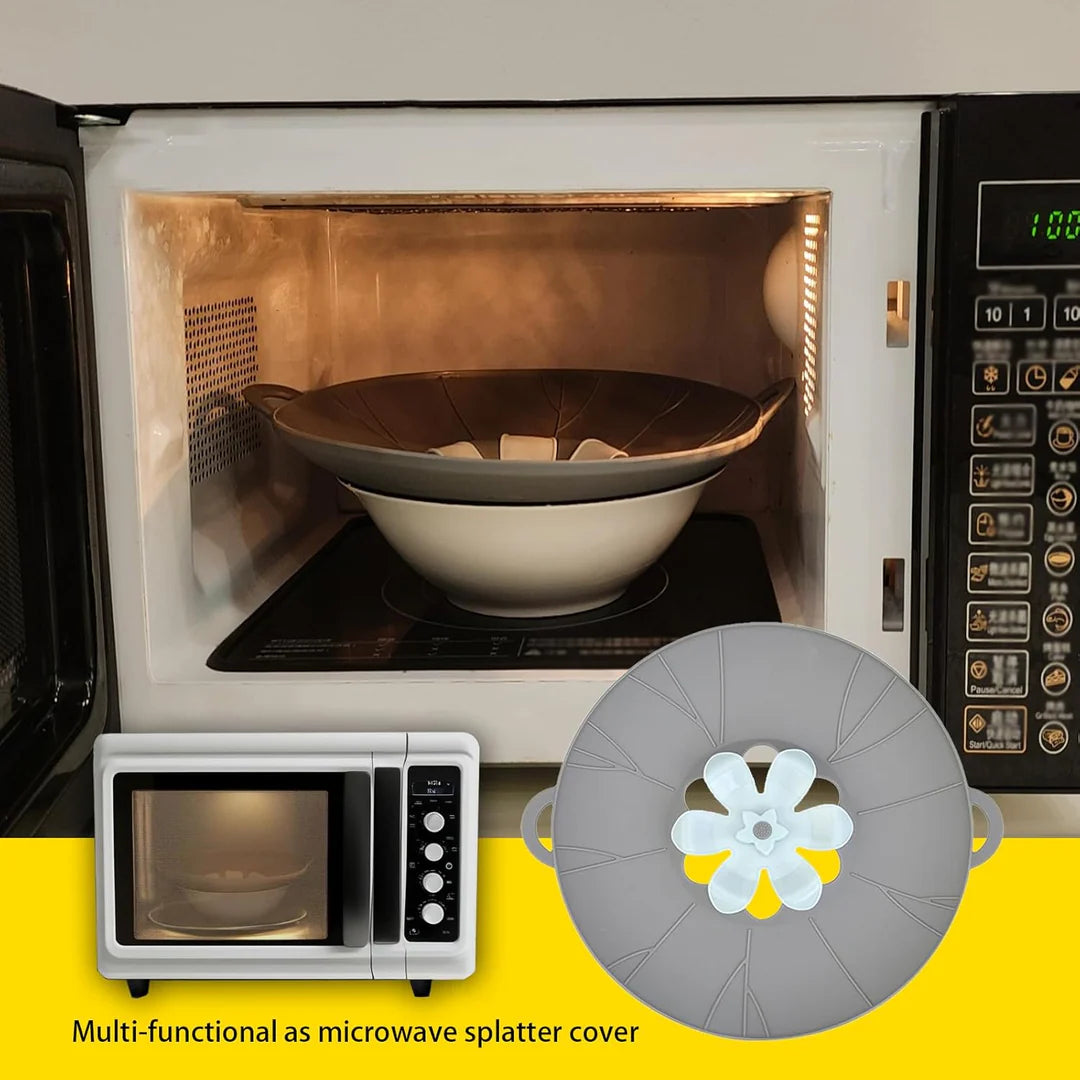 Universal Silicone Lid: 3-in-1 Kitchen Essential