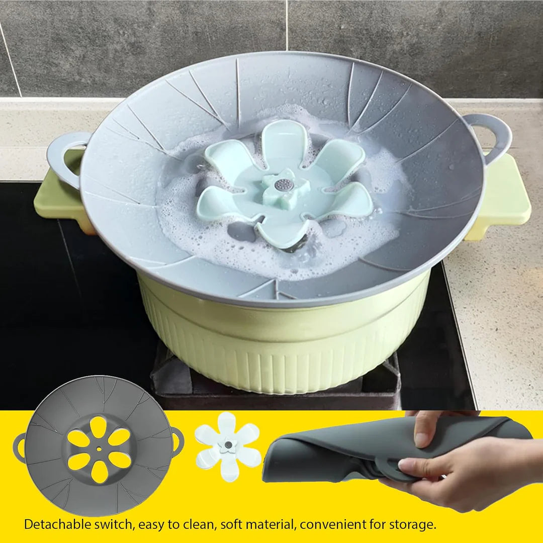 Universal Silicone Lid: 3-in-1 Kitchen Essential