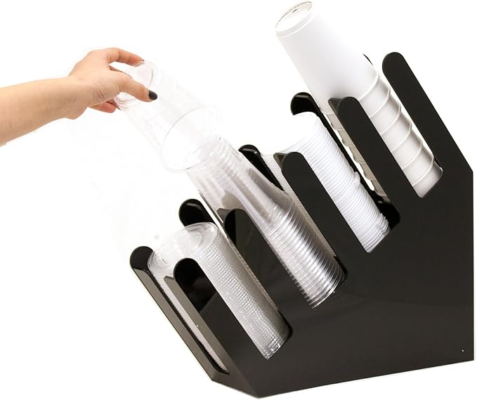 Space-Saving Countertop Cup Holder