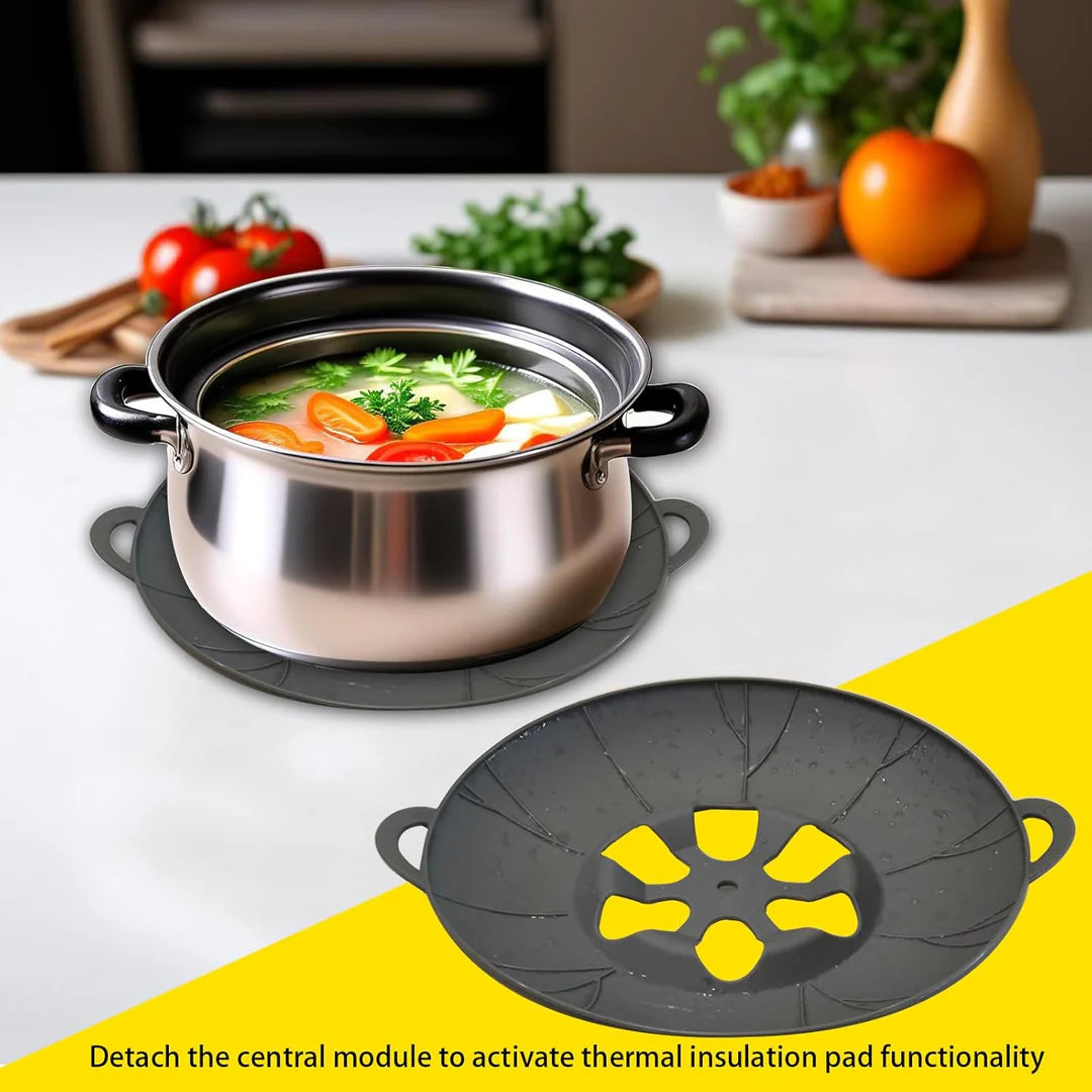 Universal Silicone Lid: 3-in-1 Kitchen Essential