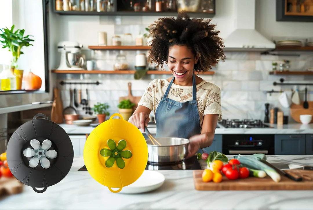 Universal Silicone Lid: 3-in-1 Kitchen Essential