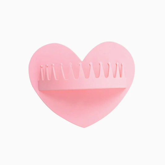 💗 Heart-Shaped Hair Catcher for Bathroom