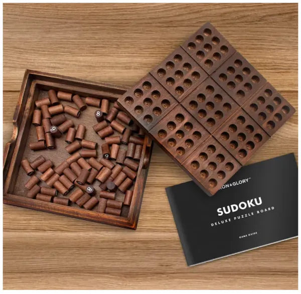 🔥Wooden Sudoku board game