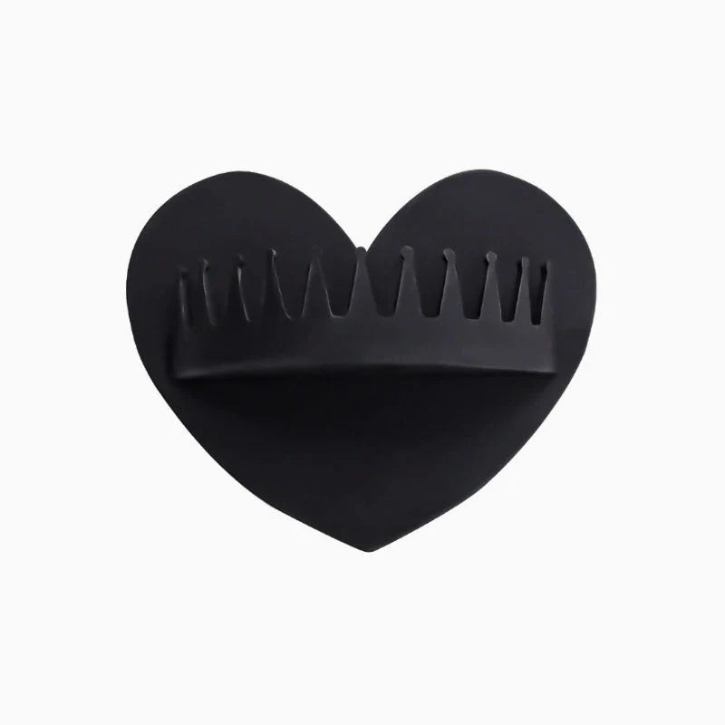 💗 Heart-Shaped Hair Catcher for Bathroom