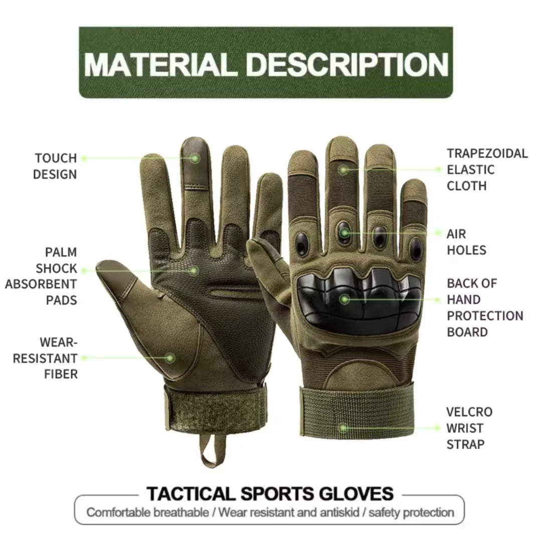 Durable Tactical Sports Gloves for Outdoor & Daily Use