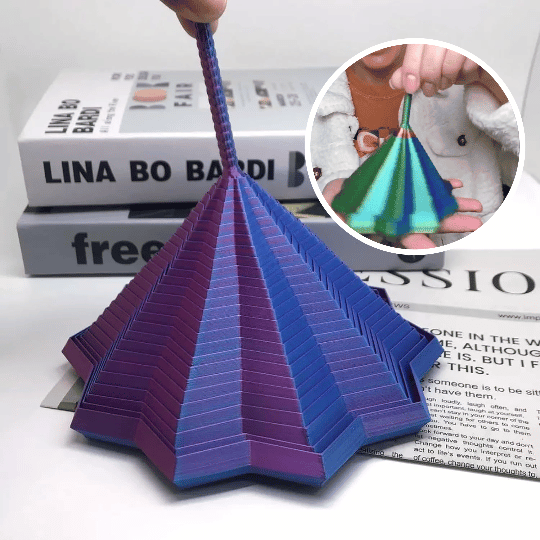 3D Printed Expanded Sensory Fidget Star