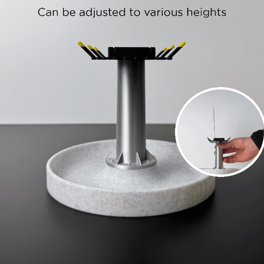 Photo Display Stand with Tray