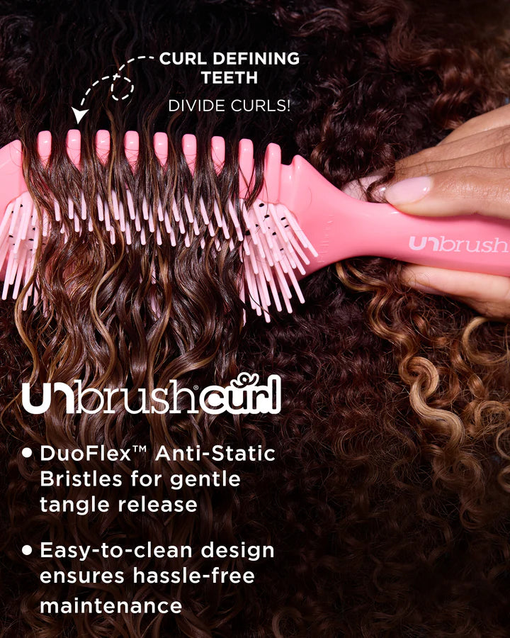 🌀 Unbrush Curl: Curly Hair Brush for Defined, Frizz-Free Curls