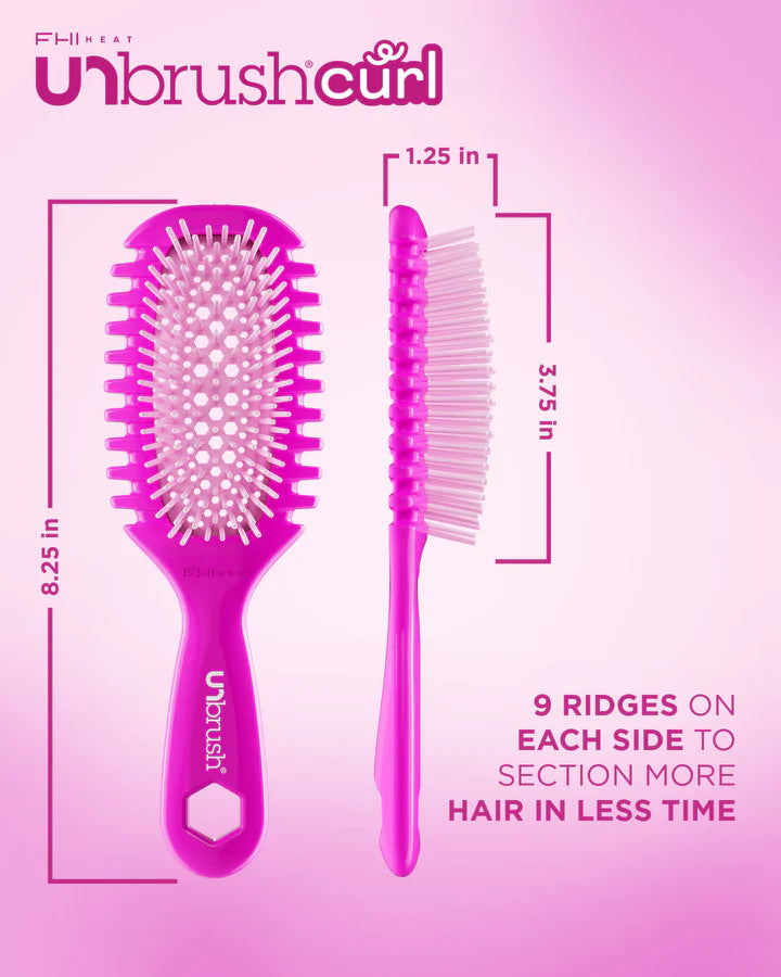 🌀 Unbrush Curl: Curly Hair Brush for Defined, Frizz-Free Curls