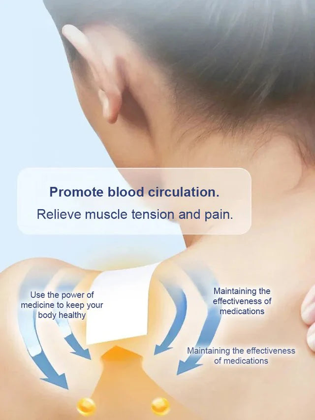 Ginger Pain Relief Patches – Natural Heat Therapy for Aches & Stiffness💆‍♀️