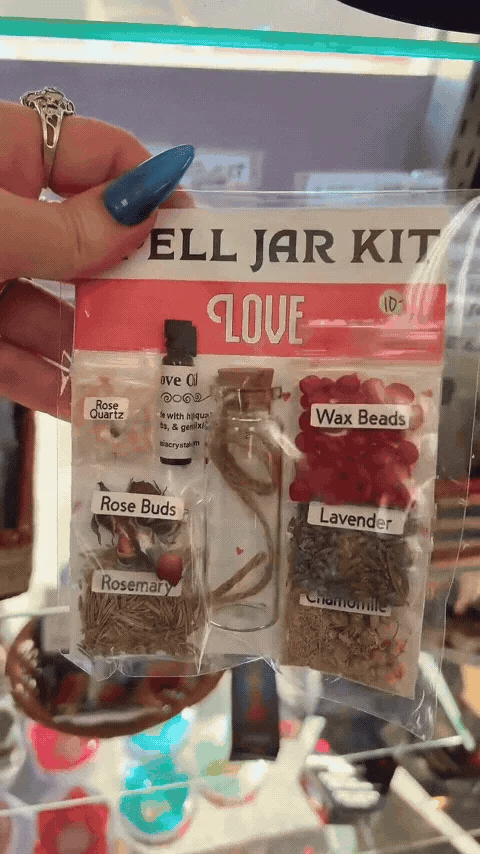 🔥Last Day 50% OFF - 🔮🧙‍♀️DIY Spell Jar Kits - Cast Magic & Manifest Dreams 🌟