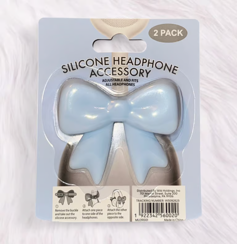 🎀 Silicone Headphone Charms: Cute Personalized Accessories